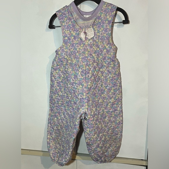 Two piece vintage overalls and shirts from playstuff size 18 months [H-27] - Picture 2 of 10